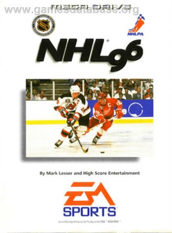 Cover NHL 96 for Genesis - Mega Drive
